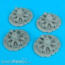Quickboost QB48 048 - 1:48 B-24 Liberator engines für Revell Monogram Bausatz
