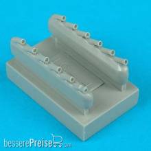 Quickboost QB48 054 - 1:48 P-51D Mustang exhausts