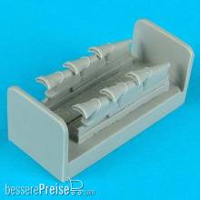 Quickboost QB48 082 - 1:48 Spitfire mk. V exhaust für Tamiya Bausatz