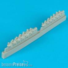 Quickboost QB48 083 - 1:48 Bristol Beaufighter Porcupine exhausts II., für Tamiya Bausatz