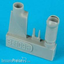 Quickboost QB48 084 - 1:48 Bf 109F tropical filter für Hasegawa Bausatz