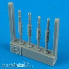 Quickboost QB48 101 - 1:48 Hurricane Mk. IIc gun barrels - type II für Hasegawa Bausatz