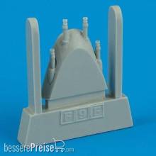 Quickboost QB48 121 - 1:48 F9F Panther gun barrels für Trumpeter Bausatz