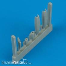 Quickboost QB48 126 - 1:48 Su-25K air scoops für Kopro Bausatz