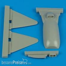 Quickboost QB48 127 - 1:48 Spitfire HF Mk. VII conversion set für Hasegawa Bausatz