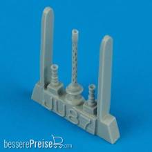Quickboost QB48 141 - 1:48 Ju 87B-2 gun barrels für Hasegawa Bausatz
