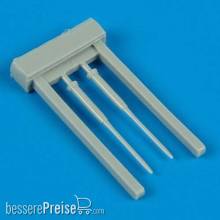 Quickboost QB48 147 - 1:48 F-16C Fighting Falcon Pitot tubes