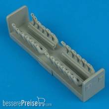 Quickboost QB48 163 - 1:48 Bf 110C exhaust für Eduard Bausatz