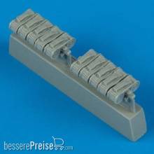 Quickboost QB48 170 - 1:48 Bf 110C/D M. G. Drum Mags für Eduard Bausatz