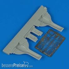 Quickboost QB48 174 - 1:48 F6F-3 Hellcat undercarriage covers für Eduard Bausatz
