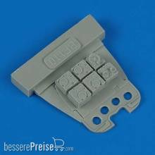Quickboost QB48 177 - 1:48 Bf 110 radio set für Eduard Bausatz
