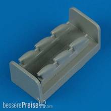 Quickboost QB48 179 - 1:48 Dewoitine D.520 exhaust für Tamiya Bausatz