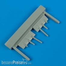 Quickboost QB48 190 - 1:48 F6F-3 Hellcat gun barrels - late für Eduard Bausatz