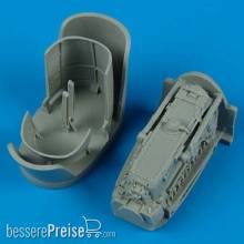 Quickboost QB48 204 - 1:48 Bf 110C/E Starboard engine für Eduard Bausatz