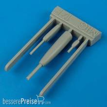 Quickboost QB48 224 - 1:48 MiG - 17F gun barrels for Hobby Boss kit