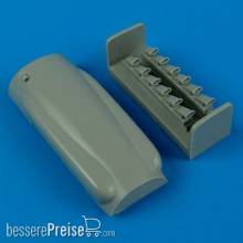 Quickboost QB48 243 - 1:48 Seafire FR.46/47 cowling and exhaust Für Airfix Bausatz