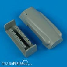 Quickboost QB48 246 - 1:48 Spitfire Mk. XIV cowling and exhaust - round für Academy Bausatz