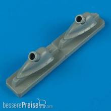 Quickboost QB48 248 - 1:48 SB2C-1 Helldiver exhaust für Accurate Miniatures Bausatz