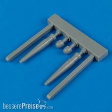Quickboost QB48 250 - 1:48 Spitfire Mk. Ixc cannon barrels für Hasegawa Bausatz