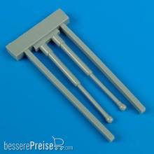 Quickboost QB48 255 - 1:48 Hurricane Mk.II D 40mm cannon barrels für Hasegawa Bausatz