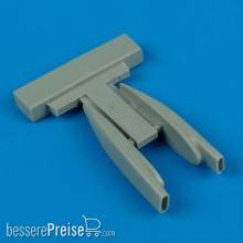 Quickboost QB48 266 - 1:48 F-105 Thunderchief air scoops für Trumpeter Bausatz