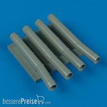 Quickboost QB48 272 - 1:48 Ju 88G-6 night exhausts für Dragon Bausatz