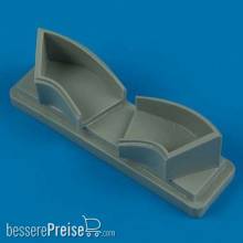 Quickboost QB48 299 - 1:48 P-47 Thunderbolt intercooler exhaust