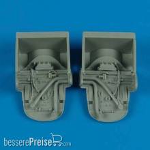 Quickboost QB48 352 - 1:48 Bf 110C/D engine bulkhead for CyberHobby