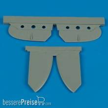 Quickboost QB48 355 - 1:48 Spitfire Mk.V stabilizer for Tamiya