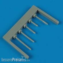 Quickboost QB48 361 - 1:48 P-38 Lightning gun barrels