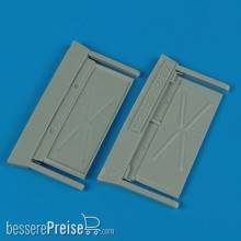 Quickboost QB48 362 - 1:48 MiG-29A fulcrum air intake covers (ACA)