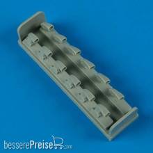 Quickboost QB48 414 - 1:48 Bf 109F exhaust for Zvezda
