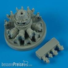 Quickboost QB48 421 - 1:48 F8F Bearcat engine for Hobby Boss
