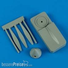 Quickboost QB48 450 - 1:48 Hurric.Mk.I de havelland propeller w/too
