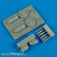 Quickboost QB48 467 - 1:48 P-38F Lightning air intakes &B-33 superc