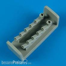 Quickboost QB48 478 - 1:48 IL-2 Shturmovik exhaust for Tamiya