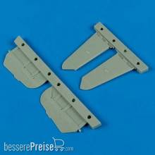 Quickboost QB48 480 - 1:48 Bf 109E stabilizer for Eduard