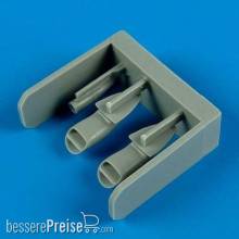 Quickboost QB48 487 - 1:48 MiG-23M Flogger Ba air scoops for TRU