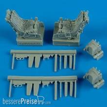 Quickboost QB48 488 - 1:48 Su-27UB ejection seats w.safety belts