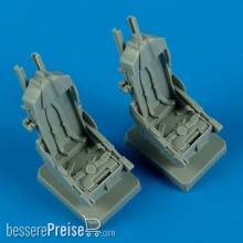 Quickboost QB48 489 - 1:48 F-5F seats with safety belts for AFV