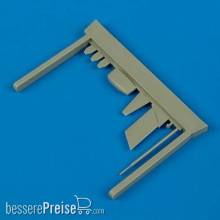 Quickboost QB48 495 - 1:48 A-1 Skyraider antennas for Tamiya