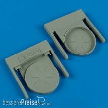 Quickboost QB48516 - 1:48 MiG-29A Fulcrum exhaust covers f. GWH
