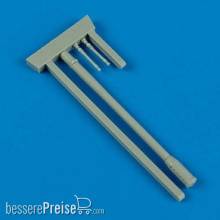 Quickboost QB48518 - 1:48 Me 410B-2/U4 gun barrels for Meng