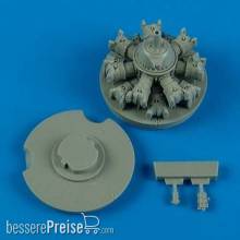 Quickboost QB48524 - 1:48 TBF/TBM Avenger engine f. ITA/ACA/ACCU