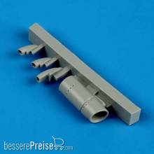 Quickboost QB48534 - 1:48 Antonov An-2 air intake & oil rad. f. HB
