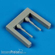 Quickboost QB48536 - 1:48 Mirage III gun barrels for EDU/Hobby