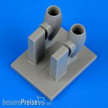 Quickboost QB48549 - 1:48 P-38 Lightning air intakes for HASEGAWA