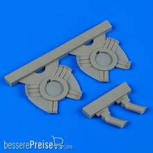Quickboost QB48571 - 1:48 Ki45 Nick exhaust for Hasegawa