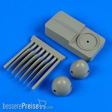 Quickboost QB48589 - 1:48 Me 410 propeller w/tool for Meng