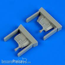 Quickboost QB48644 - 1:48 La-5 exhaust for Zvezda